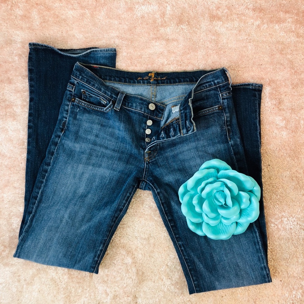 7 FOR ALL MANKIND BUTTON FLY